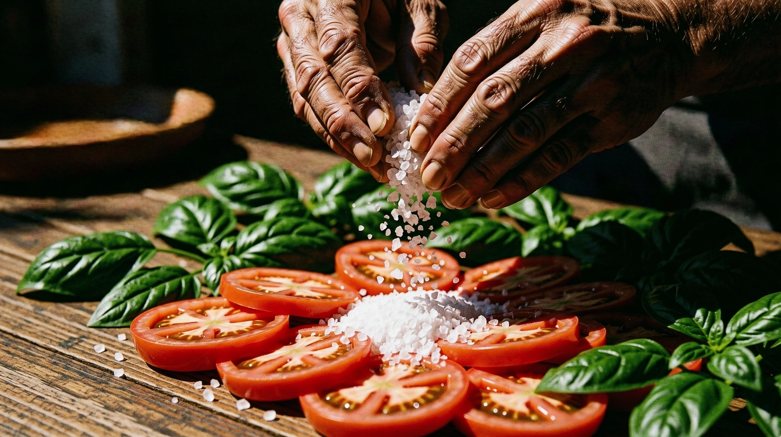 Preparazione artigianale in cucina